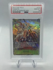 2023 One Piece Kingdoms Of Intrigue OP04-112 Yamato Alt Art PSA 10 Gem Mint - Bild 1 von 6