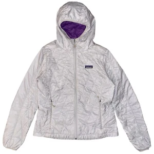 Patagonia Nano Puff Jacket Bivy Insulated Hooded Diamond Quilted Primaloft M - Picture 1 of 9