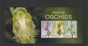Australia 2025. Native Orchids. Mini-Sheet. Mint Never Hinged. Minor Crease, - Imagen 1 de 2