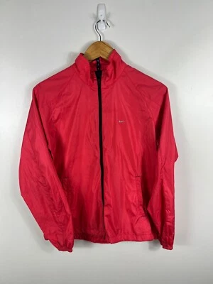 Nike Womens Jacket Small Black Full Zip Long Sleeve Windbreaker Dri Fit Light - Image 1 of 3