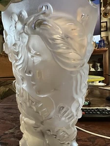 Art Deco Vase Czech Gablonz Frantisek Halama Crystal Signiert - Bild 1 von 11