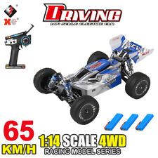 WLtoys 144011 2.4GHz 1/14 4WD RC Car 65KM/H High Speed Off-Road Buggy 3xBattery