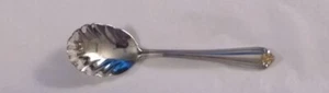 Reed & Barton Golden Rosebud 18/8 Stainless Steel Sugar Spoon 6 3/8" - Picture 1 of 2
