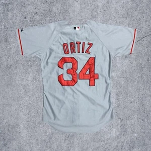 MLB Boston Red Sox Vintage David Ortiz Authentic Jersey Majestic 2XL - Picture 1 of 5