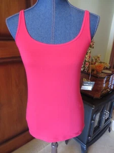 Camiseta sin mangas tejida Eddie Bauer para mujer roja talla extra pequeña nueva con etiqueta - Imagen 1 de 9