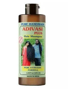Pratham Adivasi Hair Shampoo Original 100 ml | Ayurvedic Adivasi Herbal - Picture 1 of 11