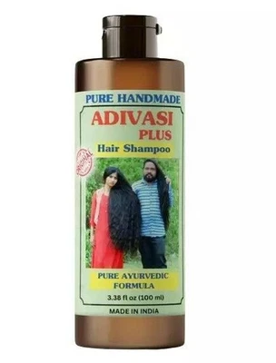 Pratham Adivasi Hair Shampoo Original 100 ml | Ayurvedic Adivasi Herbal - Image 1 of 4