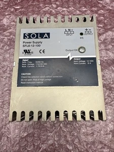 SOLA SFL6-12-100 Sola HD Power Supply 6A, 12VDC *New Old Stock* - Picture 1 of 7