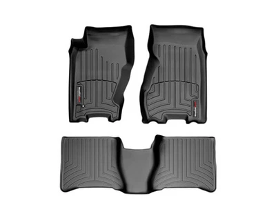 WeatherTech FloorLiner 适用于 1999 - 2004 年吉普大切诺基 - 第一排和第二排,黑色 — 第 1/4 张图片