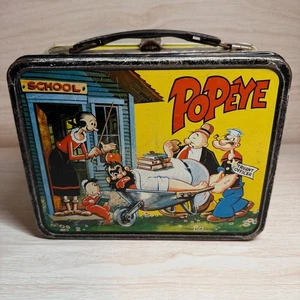 King-Seeley 1964 - Fiambrera metálica Popeye vintage - sin termo - Imagen 1 de 9