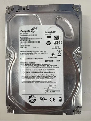 Seagate 2TB Hard Drive St2000dl003 - Image 1 of 4