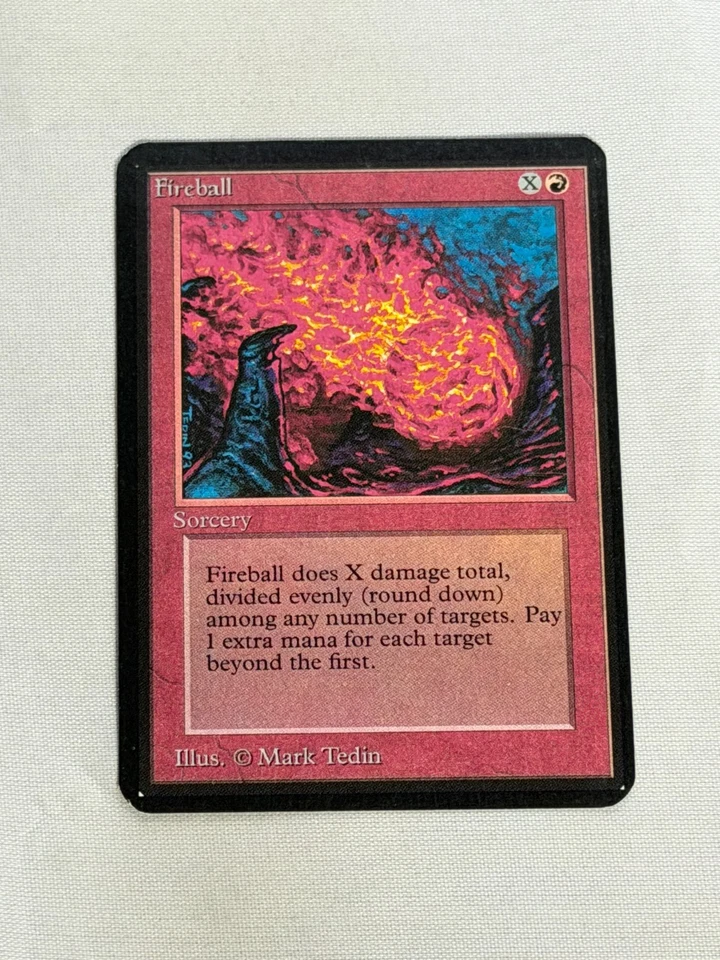 MTG Fireball Alpha Magic the Gathering - Image 1 of 2