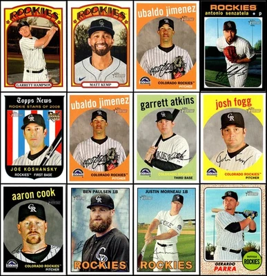 Lote de tarjetas Topps Heritage Colorado Rockies (71) - NO TE LO PIERDAS - LA PRÓXIMA VEZ... Foto 1 de 4