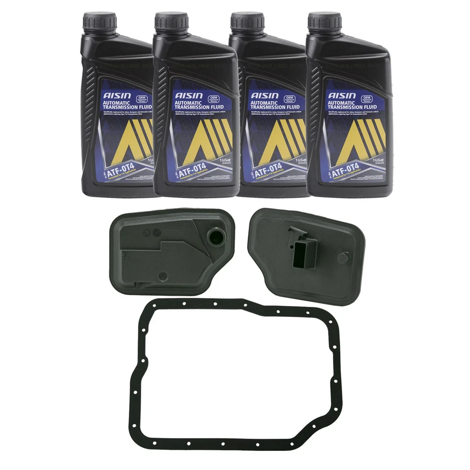 4 夸脱 AISIN 自动变速箱油 T-IV 和 Wix 过滤器套件适用于马自达 CX-7 2.5l — 第 1/1 张图片