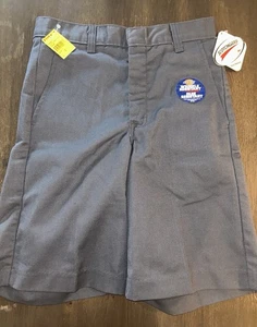 Dickies Jungen khaki vorne flach Uniform Shorts grau Gr. 12 R - Bild 1 von 4