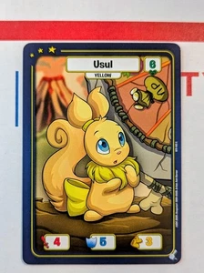 Carta TCG Yellow Usul Non-holo Neopets Battledome - Foto 1 di 1