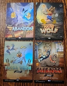 MTG -Twisted Toons Secret Lair Drop (4) Cards- Exact Items Shown - Picture 1 of 5