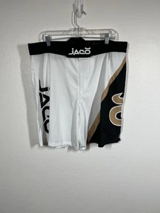 Jaco color, black and gold Fight MMA Boxing Shorts Men's Size 38 Activewear. NWT - Picture 1 of 16