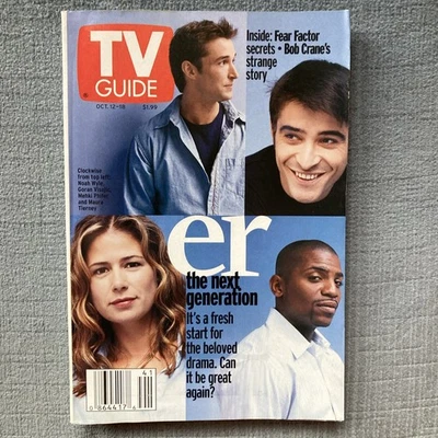 TV Guide October 12-18, 2002:  ER: Back to Basics - Image 1 of 3