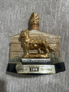 Jim Beam 1972 Chicago Art Institute Decanter Empty Vintage - Picture 1 of 7