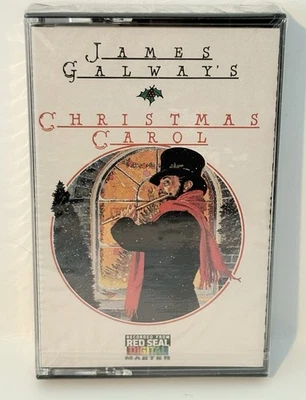 James Galway's  Christmas Carol  Cassette Tape Holiday Music RCA 1986 NEW - Image 1 of 3