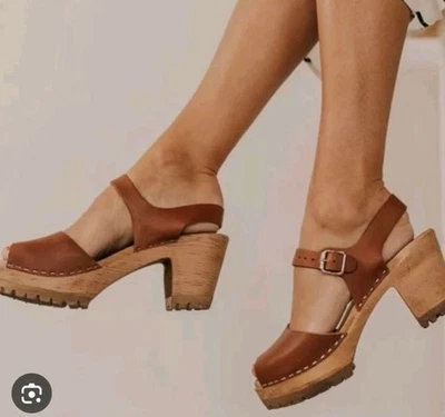 Sandalias Free People MIA Mujer Equipaje Cuero Greta Correa al Tobillo Tacones Talla 8.5 Foto 1 de 4