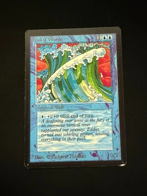 Magic the Gathering: Beta Wall of Water MTG Beta - Image 1 of 3