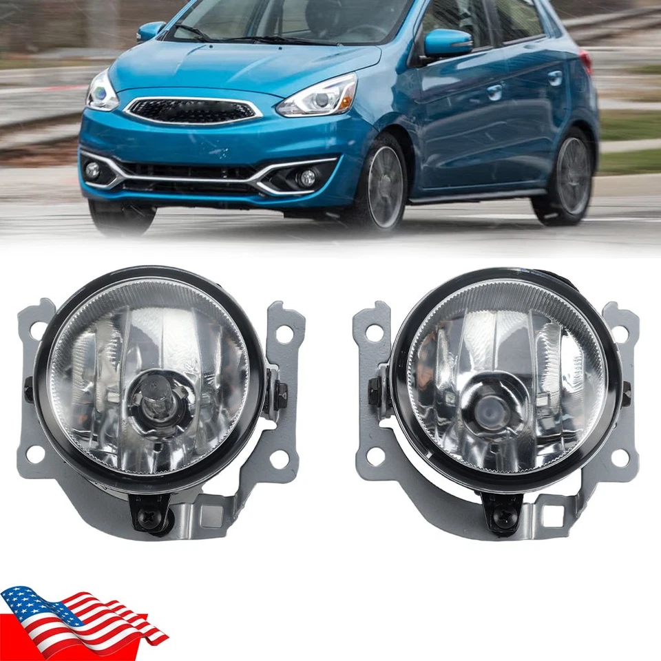 Luz antiniebla de parachoques lámpara de conducción para Mitsubishi Mirage Hatchback 2017-2019 2020 Foto 1 de 4
