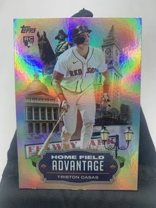 2023 Topps Triston Casas Home Field Advantage Rookie RC Holo Boston Red Sox Z16 - Picture 1 of 5