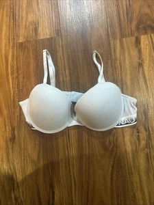 Lively Bra 36B Gray Padded Underwire Adjustable Clasp Back New No Tags - Picture 1 of 2