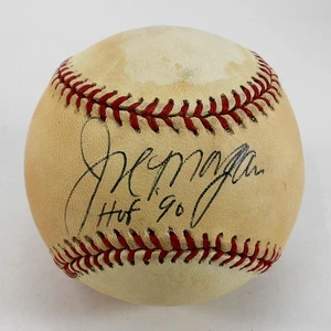 Joe Morgan Signed NL Baseball (JSA COA) Cincinnati Reds 10xAll Star 2nd Baseman - Picture 1 of 9