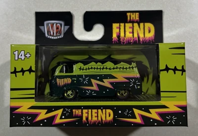 NEW 2025 M2 MACHINES WMTS21 1965 FORD ECONOLINE VAN THE FIEND CHASE 1/750 - Image 1 of 3