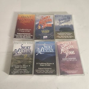 Smoky Mountain Hymns Revival Traditional Gospel Cassette Lot Of 6 Tapes - Picture 1 of 6