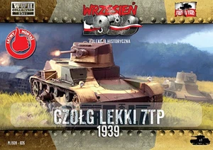 First to Fight 026 light tank 7TP one turret scale 1/72 - Zdjęcie 1 z 1