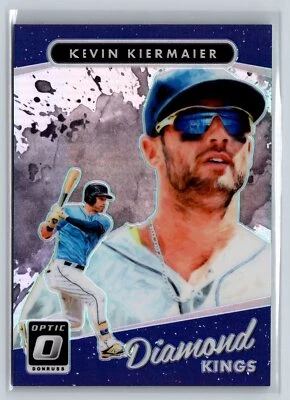 2017 Donruss Optic #27 Kevin Kiermaier Holo - Image 1 of 2