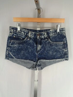 Rag & Bone Jean шорты размер 26 отрезать джинсовой ткани кислоты стирка - Изображение 1 из 4