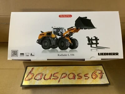 NEU! Wiking 1:32 7840 Liebherr Radlader RL 556 unbespielt - Bild 1 von 4