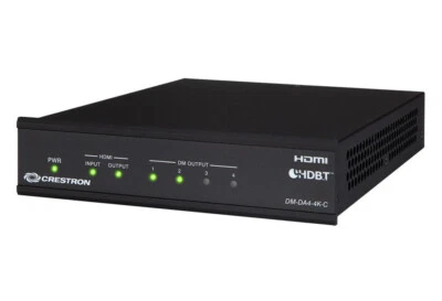 Divisor Crestron DM-DA4-4K-C -- 1:4 4K HDMI a DM 8G+ y HDBaseT Foto 1 de 4