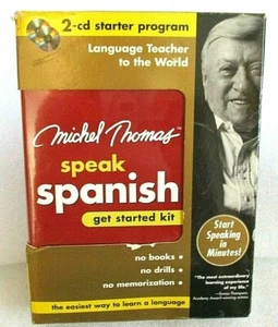 Michel Thomas Speak Spanish Get Started Kit: 2-CD Starter Program - Imagen 1 de 8