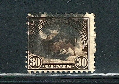 US Year of 1931 Bison Single Stamp Scott# 700 (Used), - Image 1 of 2