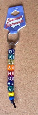 (Universidad de) Oklahoma llavero cubos multicolores NCAA c42284 Foto 1 de 4