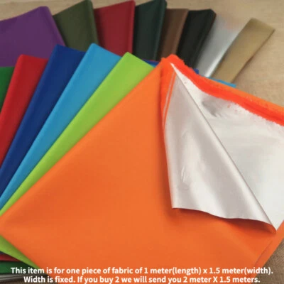 Waterproof Sunscreen Coating Fabric Cloth DIY Cover Camp Outdoor Material - Image 1 of 4