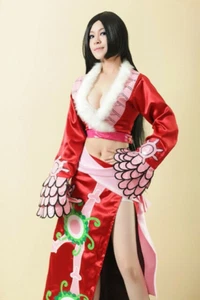 Nuevo Anime Boa Hancock Precioso Vestido Fiesta Juegos con disfraces Disfraz Conjunto Completo - Imagen 1 de 6
