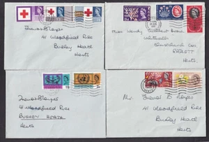 Hertfordshire WATFORD 1961-65 x7 commemorative covers all FIRST DAY cancels - Picture 1 of 3