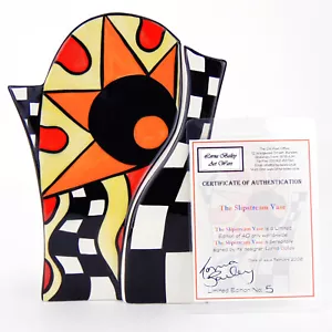 Lorna Bailey Vase Slipstream Limited Edition 5/40 Art Deco Style With COA 16cm - Picture 1 of 12