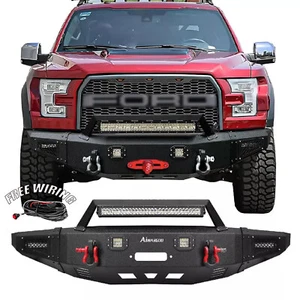 Aaiwa Front Bumper Fits 2010-2014 Ford F150 Raptor SVT with Winch Plate+Wiring - Picture 1 of 7