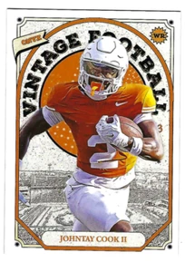 JOHNTAY COOK II 2023 ONYX VINTAGE FOOTBALL ROOKIE CARD - Picture 1 of 1
