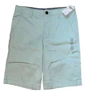 NWT OshKosh B'gosh Mint Chino Shorts Boys 14 - Picture 1 of 6