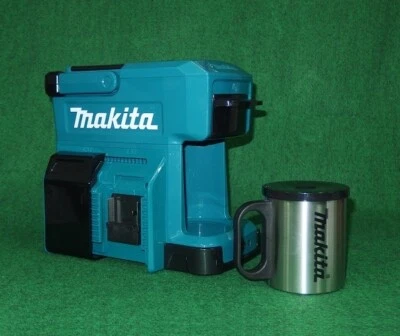 Makita CM501DZ Portable Rechargeable Coffee Maker Blue Body Only NEW - Image 1 of 3