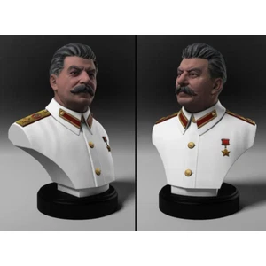 Kit Modelo Impresión 3D 1/12 BUSTO 50mm Joseph Stalin Segunda Guerra Mundial Sin Pintar - Imagen 1 de 1